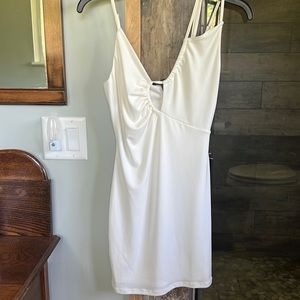 Forever 21 white going out dress small